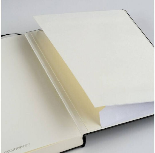 Leuchtturm1917 L NOTEBOOK HC Notebook A4 123 Sheets Ruled with Hard Cover Blue
