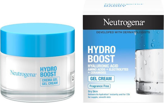 Neutrogena Hydro Boost Gel Cream 24ωρο Ενυδατικό Gel Προσώπου με Υαλουρονικό Οξύ 50ml