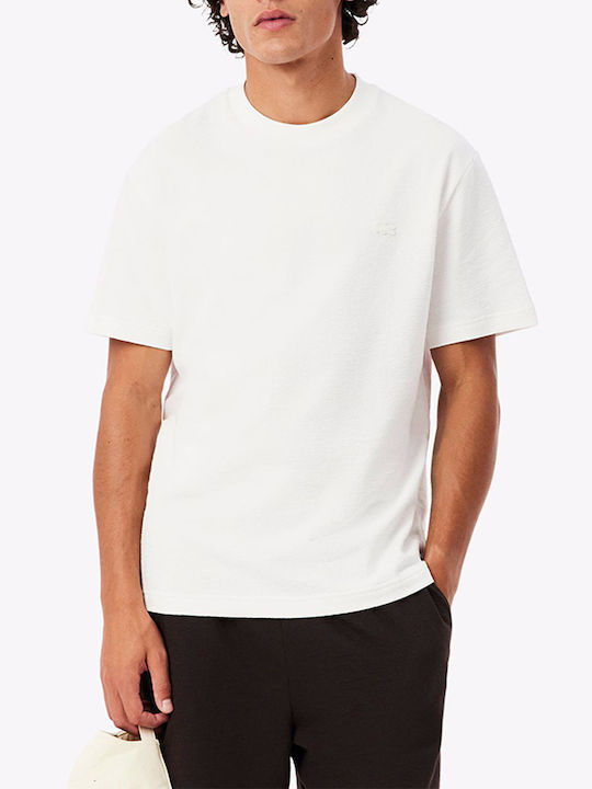 Tricou Lacoste Offwhite Tricou Lacoste Offwhite