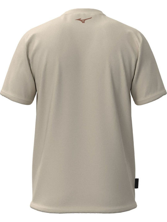 Sportliches T-Shirt Sand