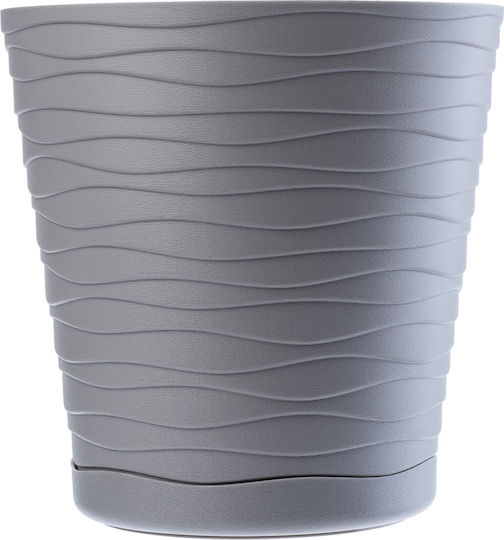 Kadax Plastic Flower Pot Gray