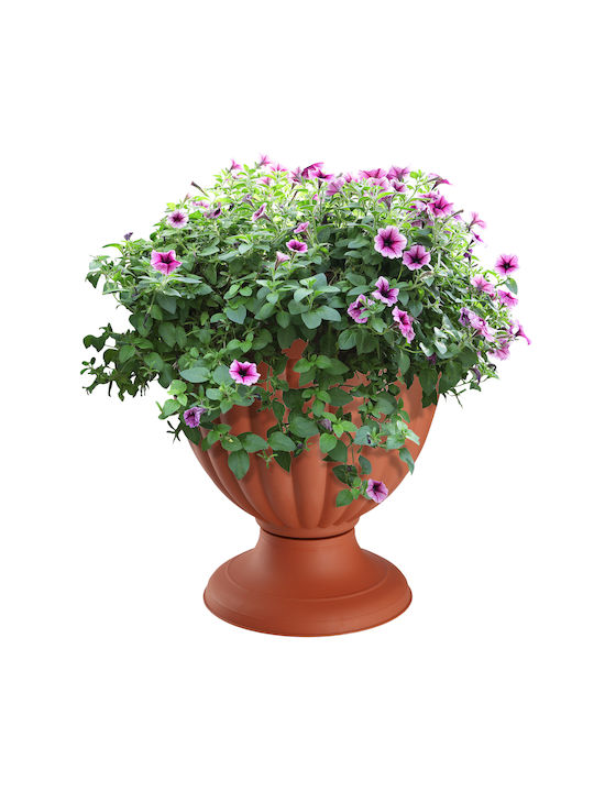 Kadax Plastic Orange Flower Pot 40cm