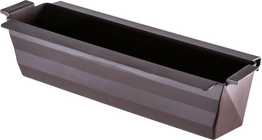 Kadax Set 6 Ghivece De Flori Din Plastic Maro