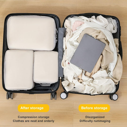 Gray Organizer Case 4 Pieces