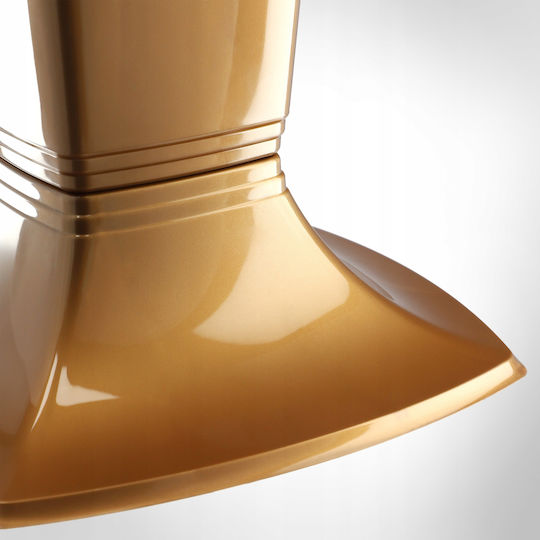 Kadax Plastic Gold Flower Pot