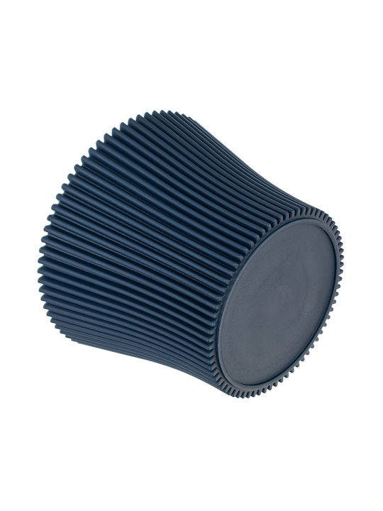 Kadax Plastic Flower Pot Navy Blue 11cm