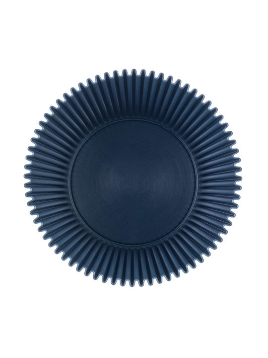 Kadax Plastic Flower Pot Navy Blue 11cm