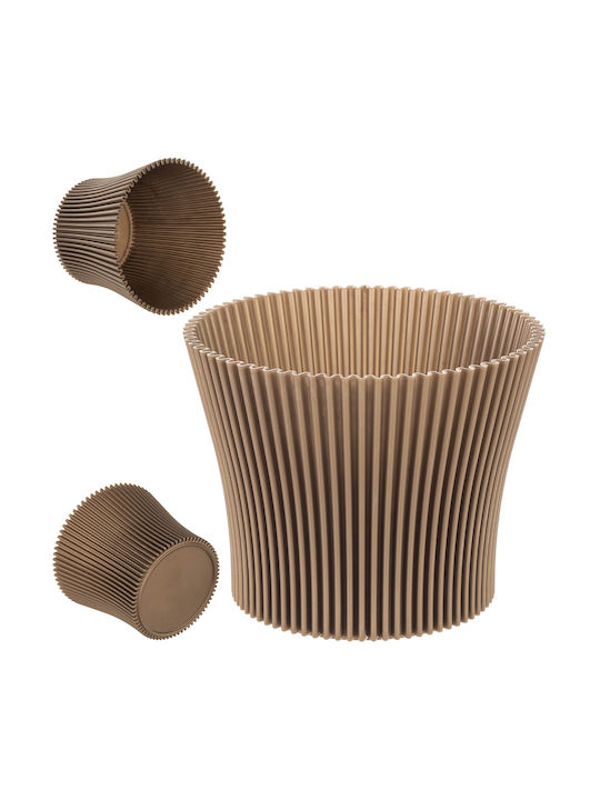 Kadax Plastic Gold Flower Pot