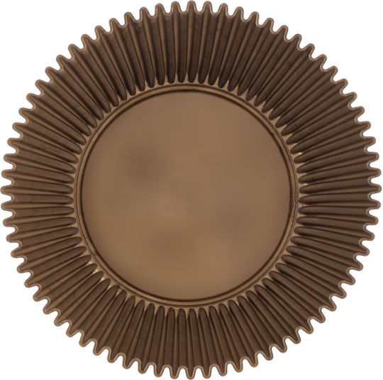 Kadax Kunststoff-Blumentopf Gold 19cm