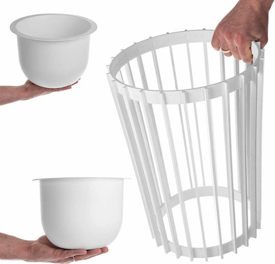 Kadax Kadax Kunststoff Blumentopf Weiß 29cm