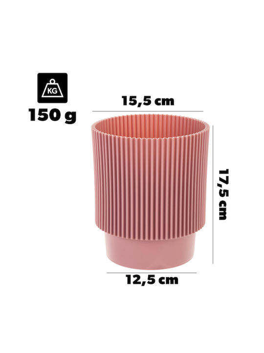 Kadax Kunststoff Blumentopf Rosa 15cm