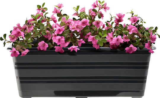 Kadax Set 3 Planter Box-uri Plastice Gri