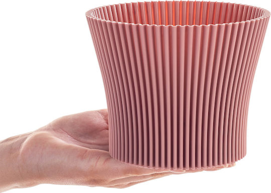 Kadax Γλάστρα Πλαστική Pink 13εκ.