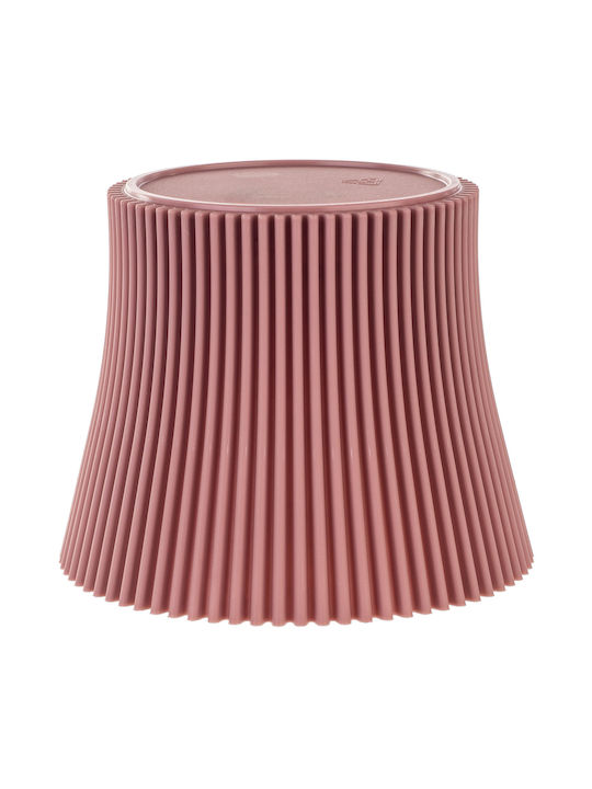 Kadax Ghiveci De Flori Din Plastic Roz 13 Cm