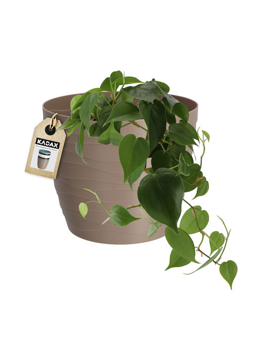 Kadax Γλάστρα Πλαστική Beige 11x11εκ.