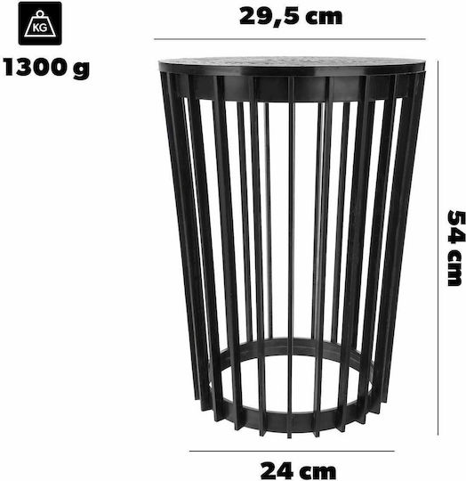 Kadax Plastic Black Flower Pot