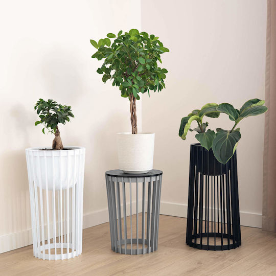 Kadax Kadax Kunststoff-Blumentopf Weiß