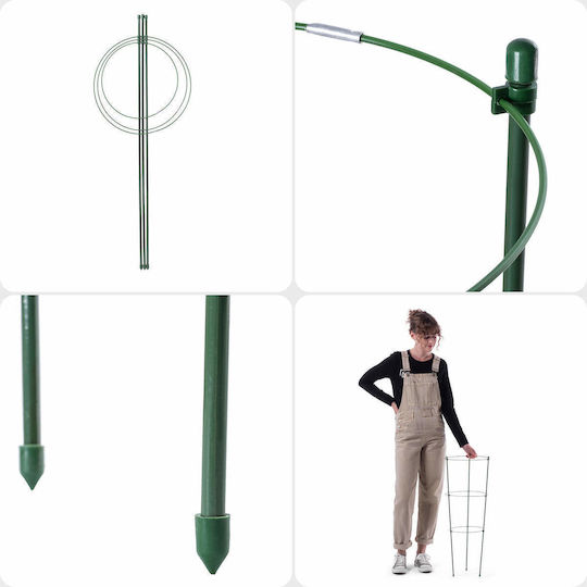 Suport Inelar Plante Flori 75cm Araci Metalici 3 Bucăți