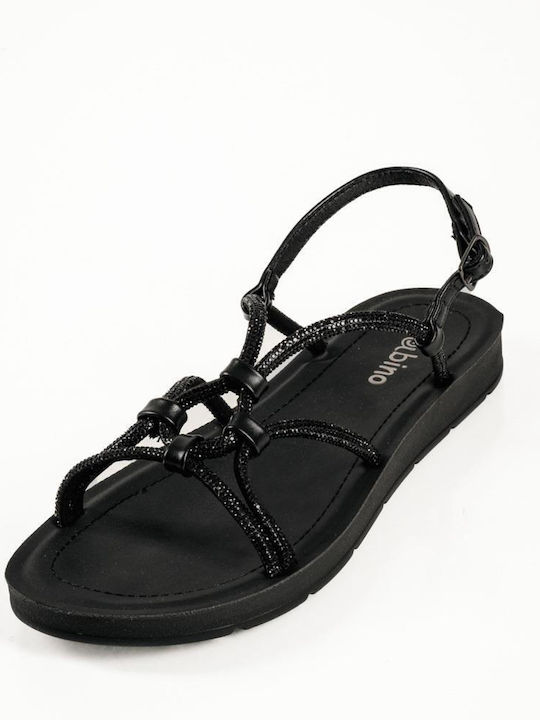 Women's Flat Sandals Black