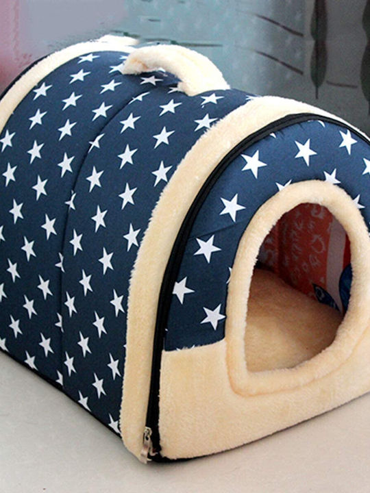 Hundebett Sofa Blau 40x35cm
