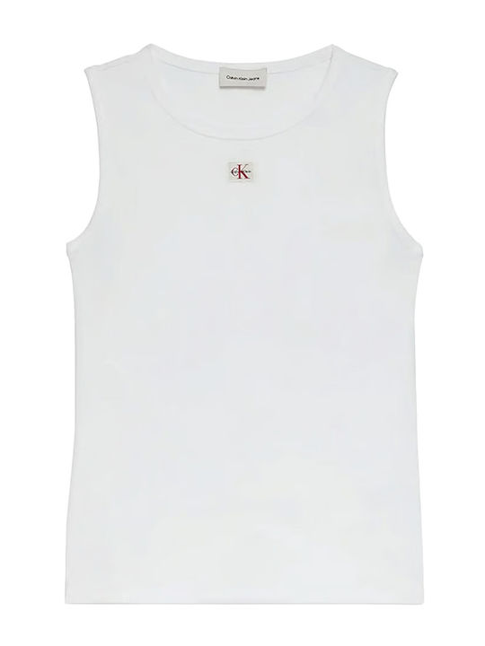 Women's Cotton Sleeveless Blouse Ecru
