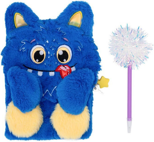 Tri-Coastal Design Monster Monster Caiet Cu Suport Pentru Stilou Și Lacăt