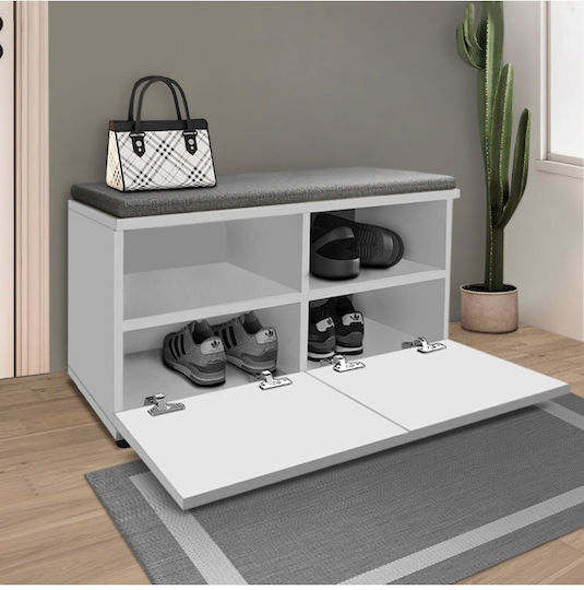Suport pentru pantofi Twain cu 1 Raft L80xW35xH42cm