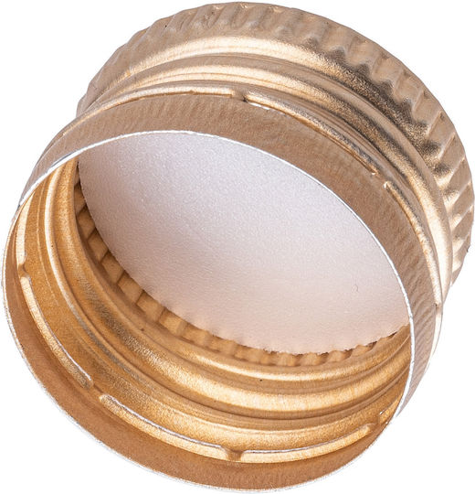 Kadax Flaschen & Verschlüsse (Großhandel) Fi28 Flaschen & Verschlüsse 10 Stück Goldene Verschlüsse