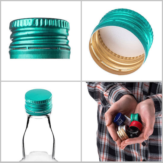 Bottle Caps Fi28 Bottle Caps Bottles Cap 10 Pcs Green Caps