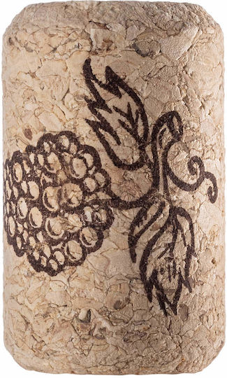 Wine Bottle Stoppers Corks Agglomerated Natural 23x38 50pcs