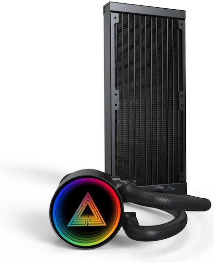 Montech Lightflow 240 Υδρόψυξη AIO CPU με 2 Ανεμιστήρες 120mm και ARGB Φωτισμό