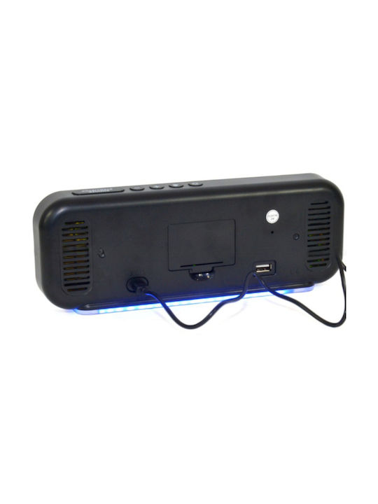 SPV Ceas De Masă Digital Cu Ceas Deșteptător Negru SPV-384-KAOLD