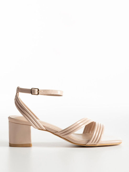 Beige Sandals K26-352-DMS313-2-BEIGE