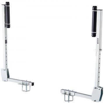 Vevor Boat Trailer Guides 700-1050 Mm Height Adjustable Trailers Guide 2pcs Thickened High-duty Trailer Guide-ons Smooth Roller Guidance Over 16 In Larger Fishing Boats Runabout Boats