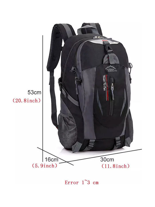 Smart Travel Backpack 55lt Μαύρο