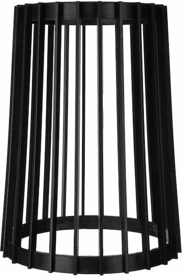 Stehender Pflanzenständer Loft Doppelseitig Schwarz 39,5 cm
