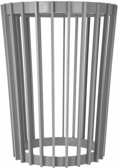 Standing Flower Plant Stand Loft Double-sided Gray 53.5 Cm