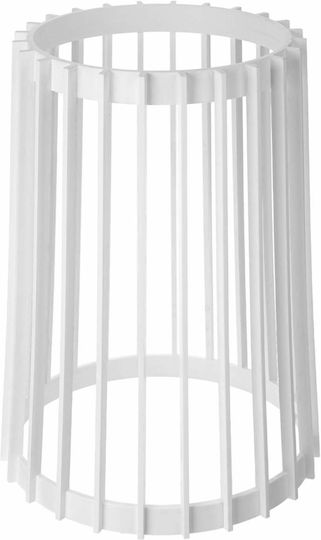 Standing Flower Plant Stand Loft Double-sided White 53.5 Cm