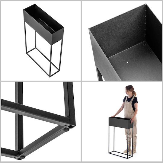 Loft Метална Поставка За Цветя 60x90см