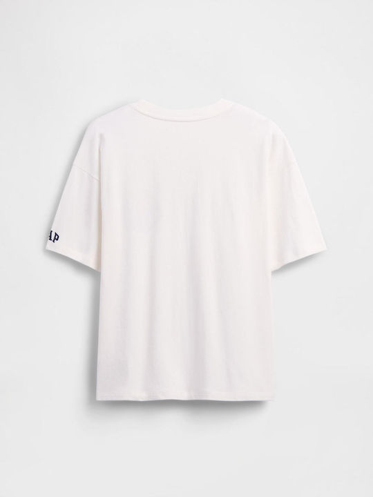 Kids Top Short-sleeved Off White