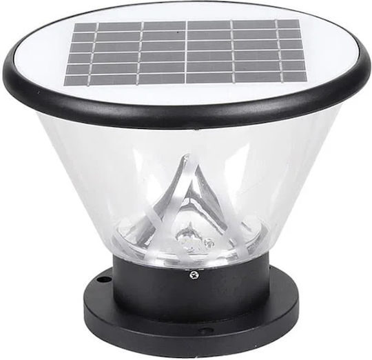 Rixme Solarleuchte Boden 5W Kaltweiß 6000K mit Fernbedienung IP67 25cmx19cmx12cmcm