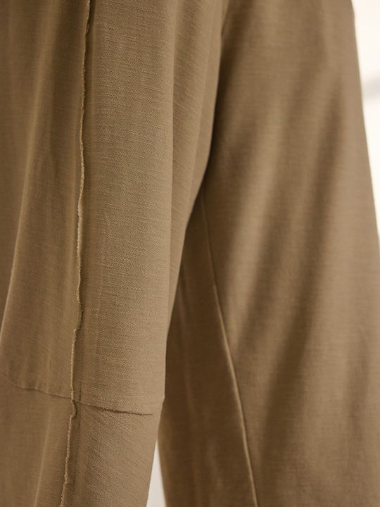 Γυναικείο Υφασμάτινο Παντελόνι Beige