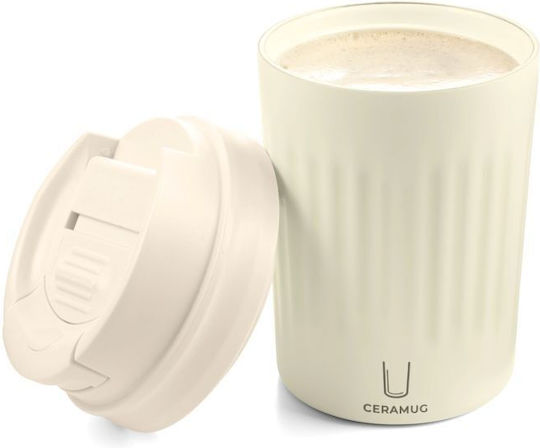 Troika Μπουκάλι Θερμός Πλαστικό 300ml Ceramug 300