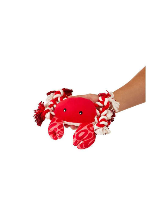 Max & Molly Cuddly Dog Toy with Sound 26cm Red 1 Piece