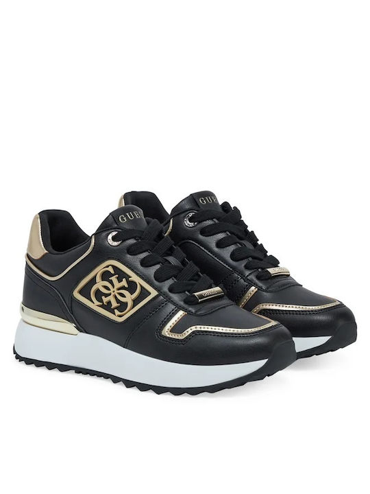 Guess Sneakers Μαύρα
