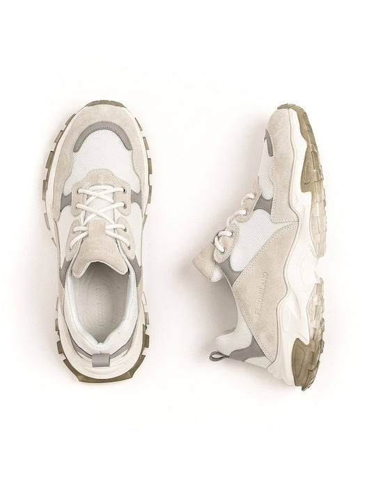 Herren Sneakers Weiß Ice