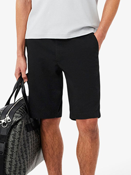 Lacoste Ανδρική Βερμούδα Chino Black