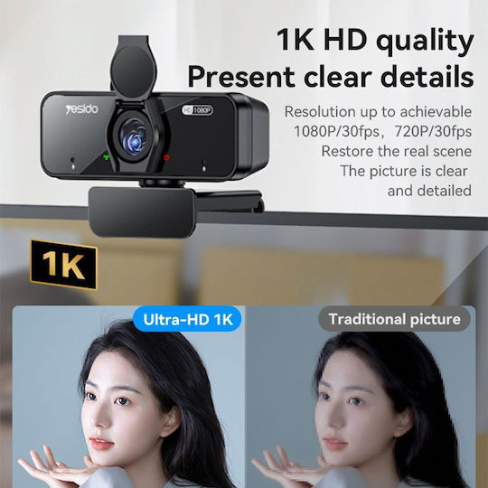 Yesido KM13 Webkamera Full HD 1080p KM13