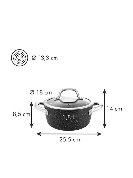 Tescoma Oală Adâncă Din Aluminiu 1.8lt