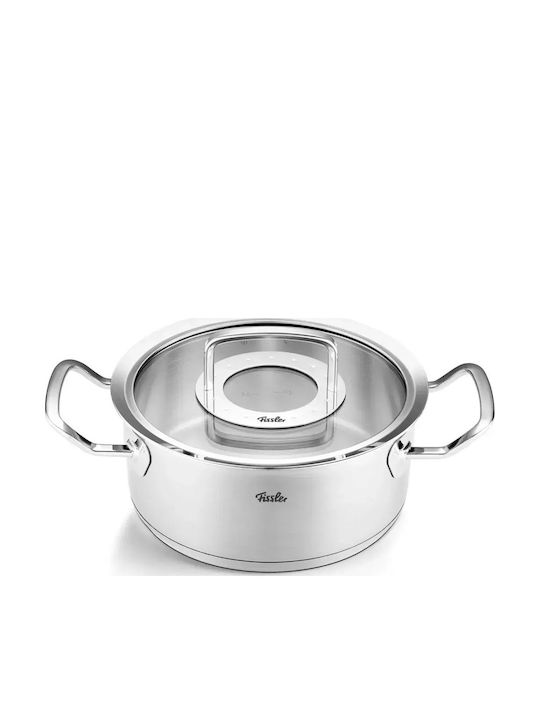 Fissler Profi Collection Дълбока Неръждаема Тенджера 2.6lt /